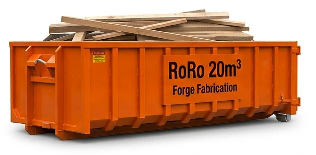 20m³ Heavy Industrial RoRo Container